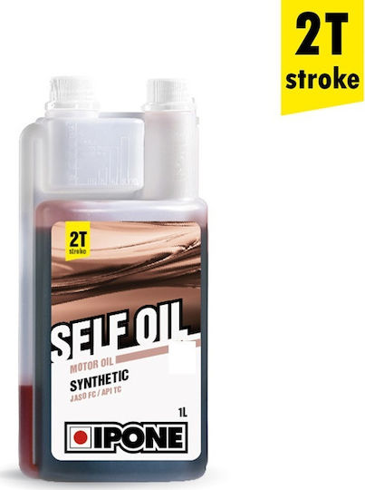 Ipone Self Oil Συνθετικό Λάδι Μοτοσυκλέτας για Δίχρονους Κινητήρες 1lt