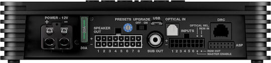 Audison Αυτός είναι ο Ενισχυτής Αυτοκινήτου Prima AP8.9 Bit 4 Kanäle (Κλάση D)
