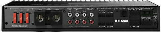 AudioControl Ενισχυτής Автомобилен D-6.1200 6 канала