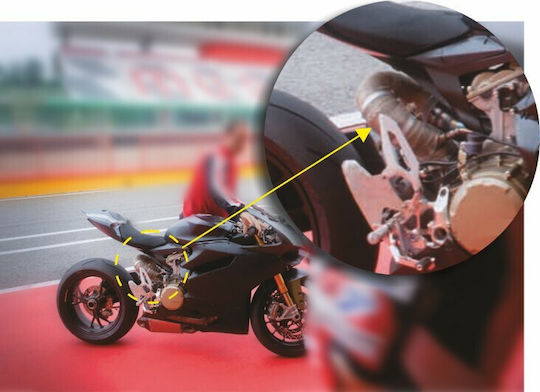Simoni Racing Комплект Топлоизолационна Лента За Ауспух 15м Бежов Цвят