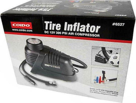 Coido Τρόμπα Αυτοκινήτου 250PSI με Καλώδιο Αναπτήρα 12V