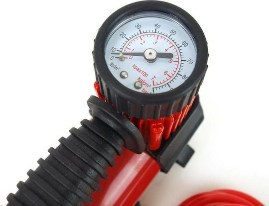 AMiO Τρόμπα Αυτοκινήτου 100PSI με Καλώδιο Αναπτήρα 12V