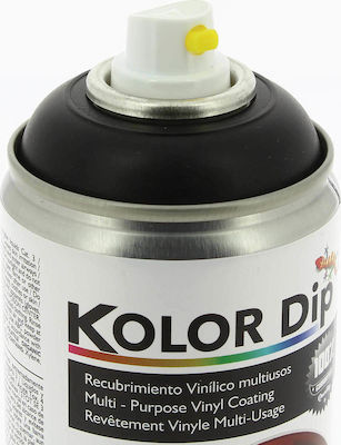 KolorDip KD11001 Σπρέι Βαφής για Ζάντες-Τροχούς Αυτοκινήτου Μαύρο 400ml