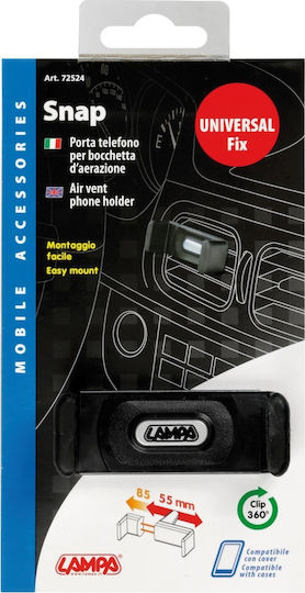 Lampa Car Mobile Mount with Adjustable Hooks Black