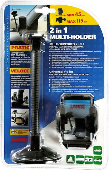 Lampa Car Mobile Mount with Adjustable Hooks Black