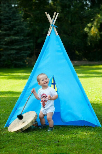 Ecotoys Cort pentru Copii Indian Albastru deschis