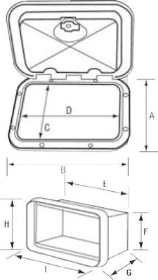 Lalizas Boat Case White