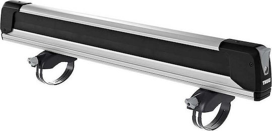 Thule Snowpack Extender Bare și suporturi pentru schiuri auto Din aluminiu Potrivite pentru 5 perechi de schiuri sau 2 plăci de snowboard