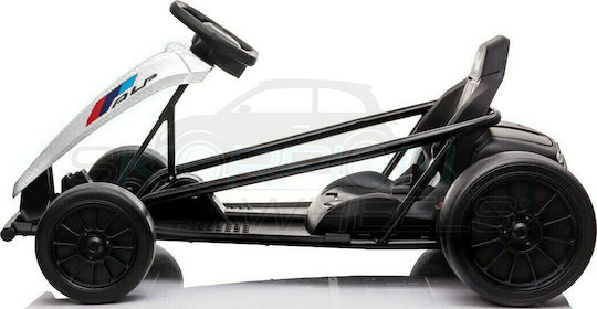 Drift Go Kart Cu Un Loc 24 Volt Alb Pentru 6+ Ani