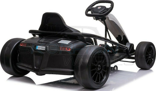 Drift Go Kart Cu Un Loc 24 Volt Alb Pentru 6+ Ani