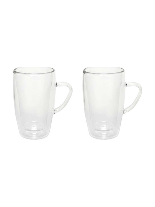 Bredemeijer Espresso Glass Double Wall Glass Cup Transparent 100ml 2pcs