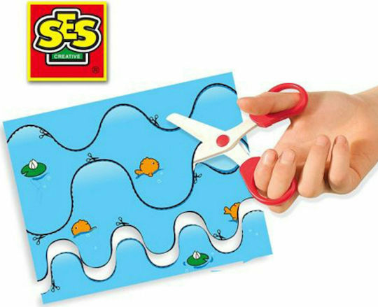 Ses Creative I Learn to Use Scissors Joc Educațional de Cunoștințe pentru 3-6 Ani