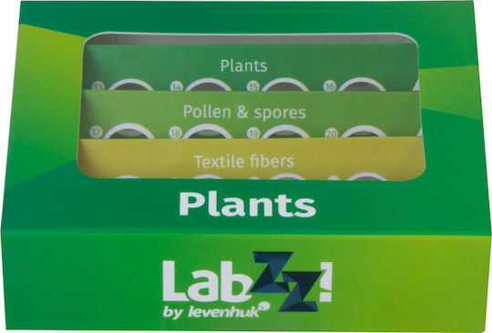 Levenhuk Σετ Έτοιμων Διαφανειών Plants LabZZ STEM Микроскоп за 3+ години Години