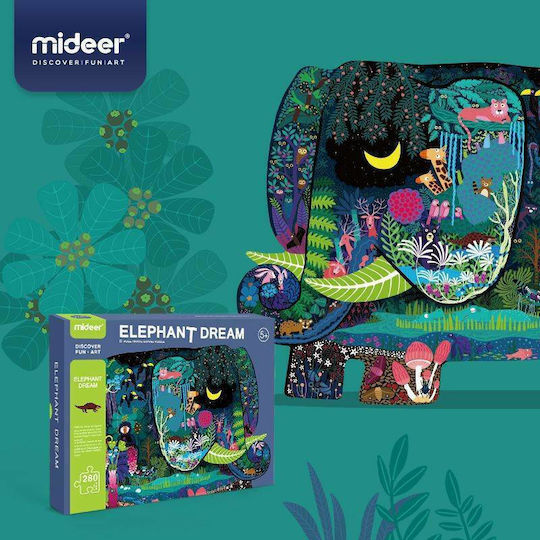 Παιδικό Puzzle Elephant Dream για 5+ Ετών 280pcs MiDeer