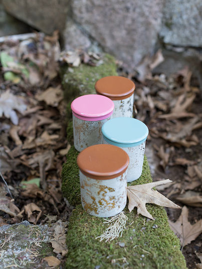 InTheBox Aromatic Candle in Jar with Sandalwood Scent 9x10cm