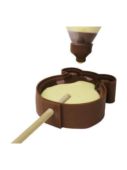 La Dolcetteria Backform für Gummibärchen Silikon 1cm