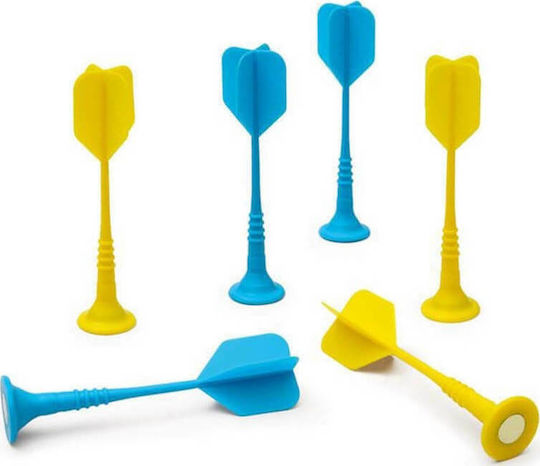 Scratch Europe Set mit Ziel & Darts Kinder Magnetisches Ziel 2 Seiten mit 6 Darts - Raketen Astronaut