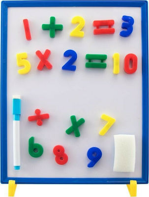 Luna "Μαθαίνω την Αλφαβήτα Και Τους Αριθμούς" Kids Magnetic Board 35x35cm