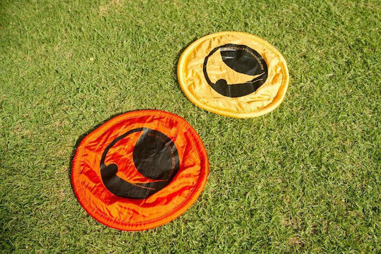 Ticket To The Moon Pocket Foldable Frisbee with Diameter 25 cm Blue