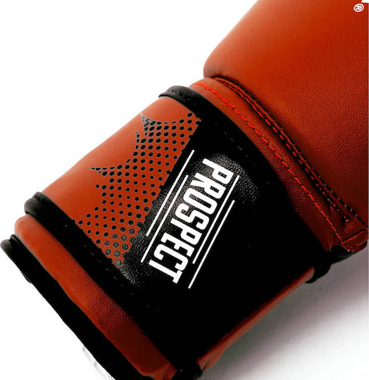 Everlast Prospect Παιδικά Γάντια Πυγμαχίας από Συνθετικό Δέρμα για Αγώνα Κόκκινα