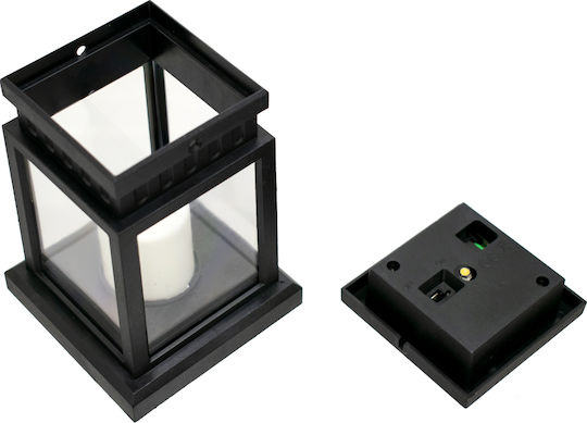 GloboStar Hanging Solar Light Traffic light 1W 50lm Warm White 1600K with Photocell IP65
