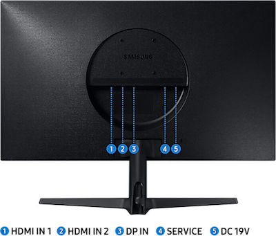 Samsung LU28R550UQRX IPS HDR Monitor 28" 4K 3840x2160 με Χρόνο Απόκρισης 4ms GTG