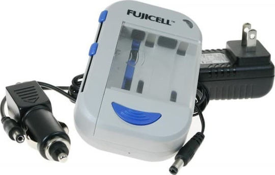 Fujicell FUJI-MF-A001 Charger 2 Batteries Ni-MH/Ni-Cd Size AA/AAA in White color