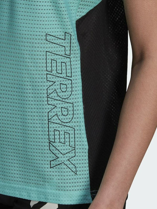 Terrex Parley Agravic TR Pro Women's T-shirt Fast Drying Mint