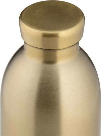 24Bottles Clima Μπουκάλι Θερμός Ανοξείδωτο BPA Free 500ml Χρυσό