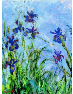 Irises (Detail) by Claude Monet Puzzle 2D 1000 Pieces