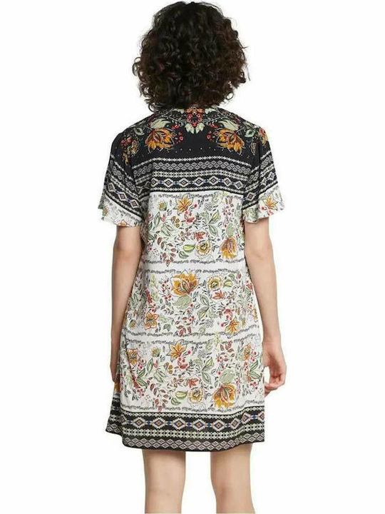 Desigual Baltimore Sommer Mini Kleid Blumen