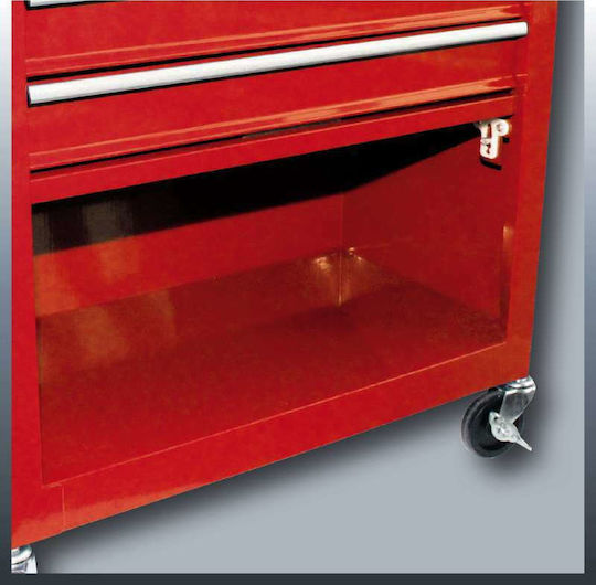 Einhell Cu roți Metal Căruță cu 4 Sertare L61.6xA74.2xÎ33cm TC-TW 100