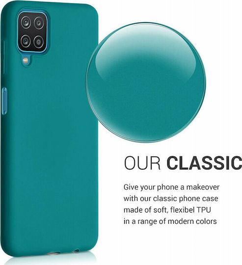 KWmobile Back Cover Silicon Turcoaz (Galaxy A12)
