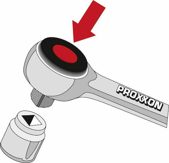 Proxxon Ratchet With Sockets 1\2" & 1\4" 54 Pieces