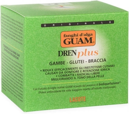 Guam Fanghi D'alga Dren Plus Gel for Slimming Cellulite and Retention 400ml