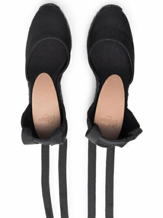 Carina Women's Platform Espadrilles Black