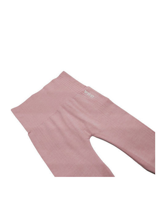 Hydro 17-27105 Leggings Pentru Instruire Colanți Cropped Talie Înaltă Roze