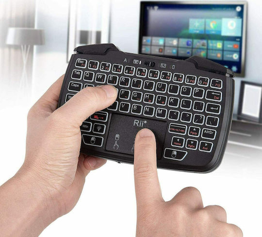 Riitek Rii RK707 Ασύρματο Gamepad για Android Μαύρο