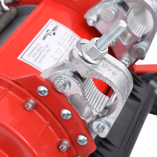vidaXL Electric Hoist for Weight Load up to 500kg Red