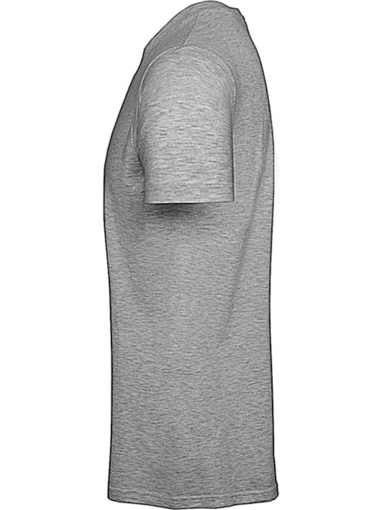 B&C E190 Men's Short Sleeve Promotional T-Shirt Sport Grey