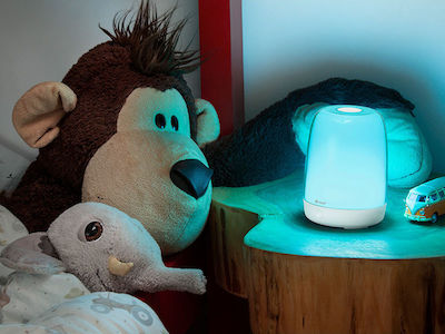 Tracer Desk/Night Lamp Moon Desktop Decorative Table Lamp Built-in LED with RGB Lightning White RGB TRAOSW46761