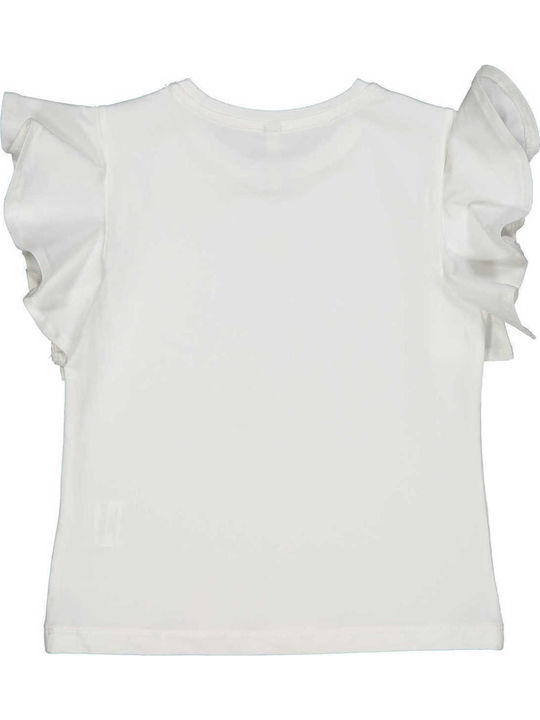 Birba Trybeyond Kids Blouse Sleeveless White Smile