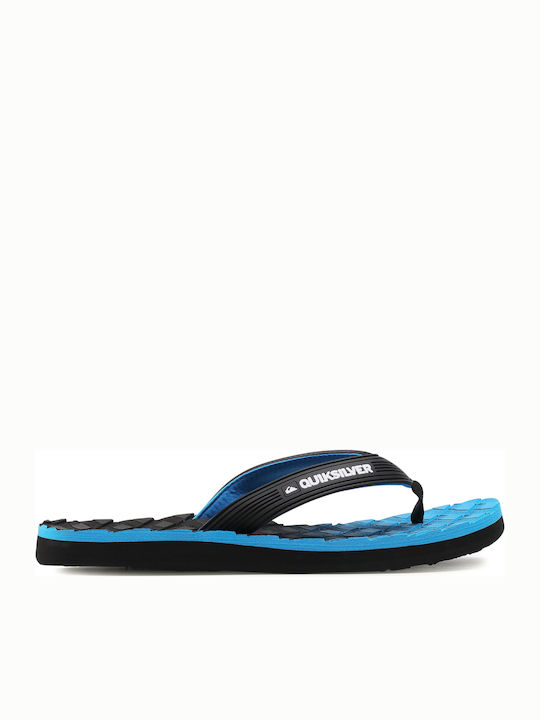 Quiksilver Massage Slides σε Μαύρο Χρώμα