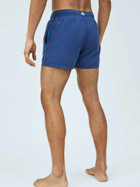 New Brian Plain Ανδρικό Μαγιό Σορτς Navy Μπλε