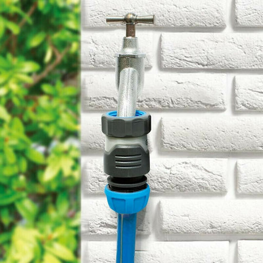 Aquacraft Soft Touch 552165 Ρακόρ Βρύσης με Αρσενικό Σπείρωμα 19mm Γαλάζιο
