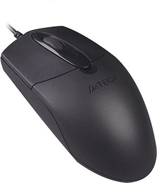 A4Tech OP-720 Ενσύρματο Ποντίκι Μαύρο