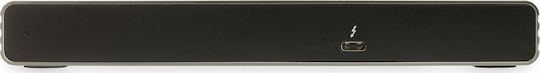 StarTech Thunderbolt 3 Docking Station with HDMI/DisplayPort 4K PowerDelivery Ethernet and 2 Monitor Connections Grey