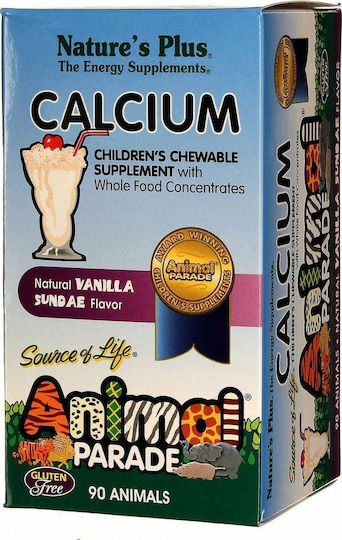 Nature's Plus Animal Parade Calcium 90 jelly beans