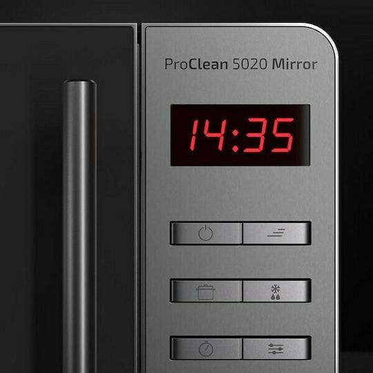 Cecotec Proclean 5020 Mirror Microwave Oven 20lt Inox