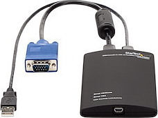 StarTech KVM Console to USB 2.0 Portable Laptop Crash Cart Adapter
